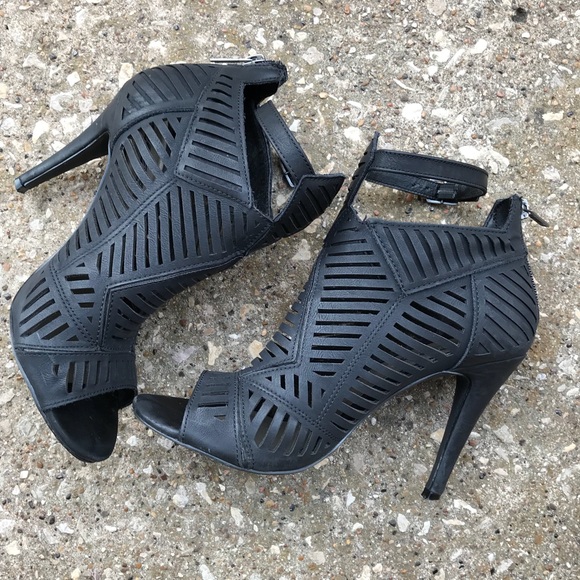 Michael Antonio Shoes - Laser Cut Heels